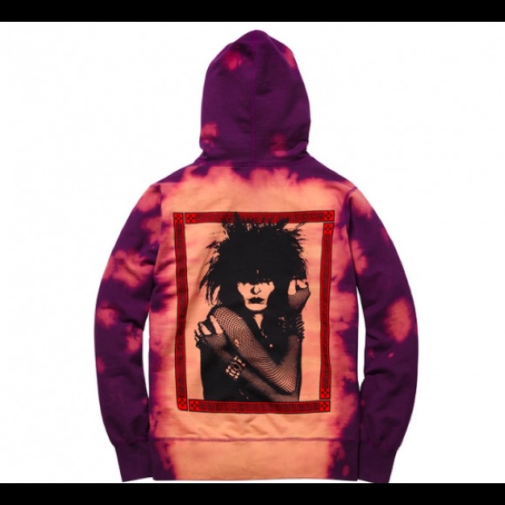 Supreme x souxie & the banshee tie dye hoodie lrg